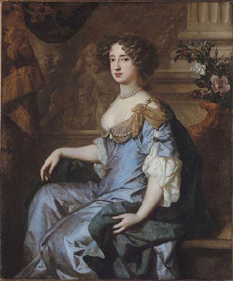 Sir Peter Lely Queen Mary II of England Germany oil painting art